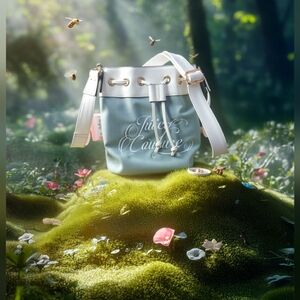 Juicy Couture Blue Denim Bucket Bag